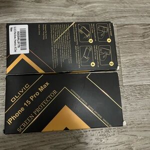 Olvic iPhone 15 Pro Max Screen Protector